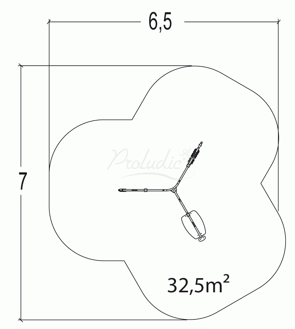 Zestaw do wspinania Trójnoga metal J3800M