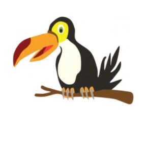 Figura do nawierzchni EPDM "tukan"