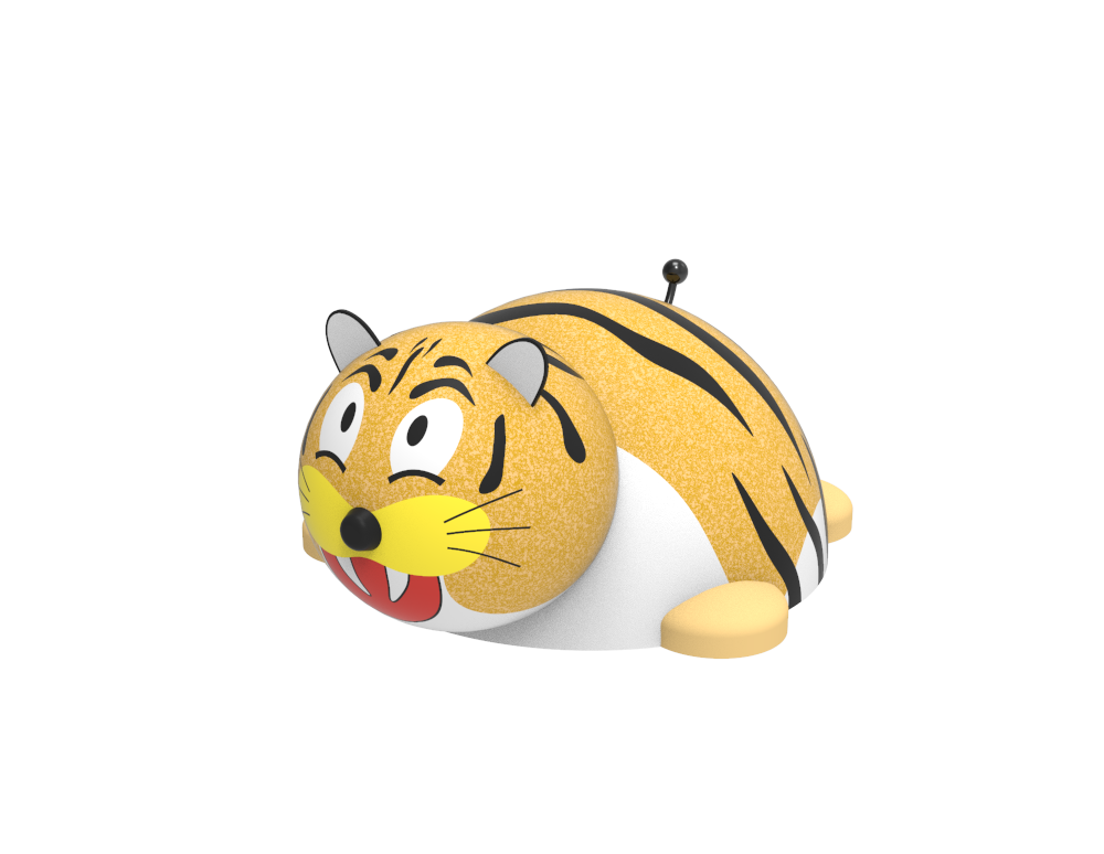 Figura gumowa na plac zabaw Tygrys