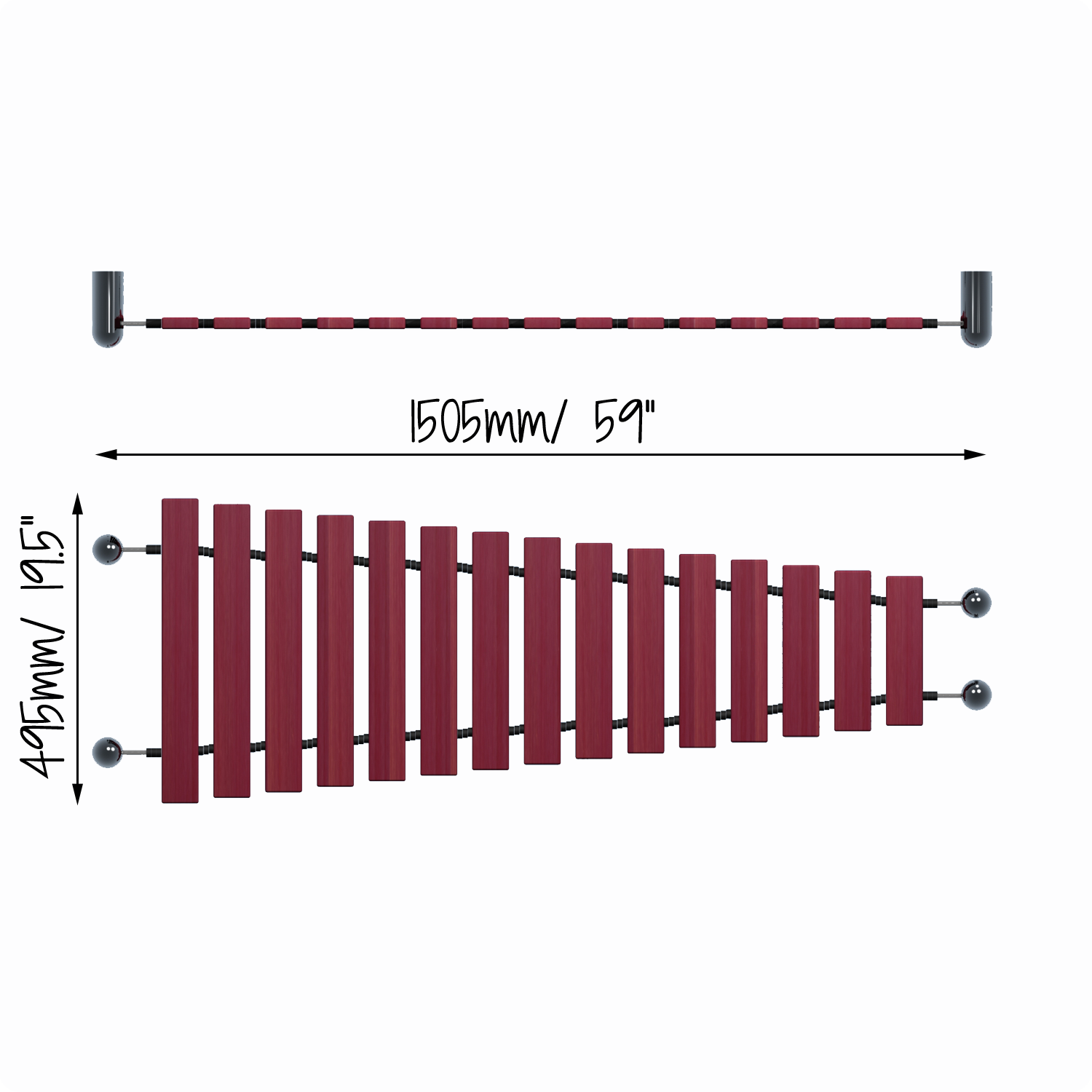 Wall Marimba - PPWMAR