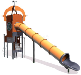 ieża prostokątna Metropolis - zjeżdżalnie z polipropylenu J47100P