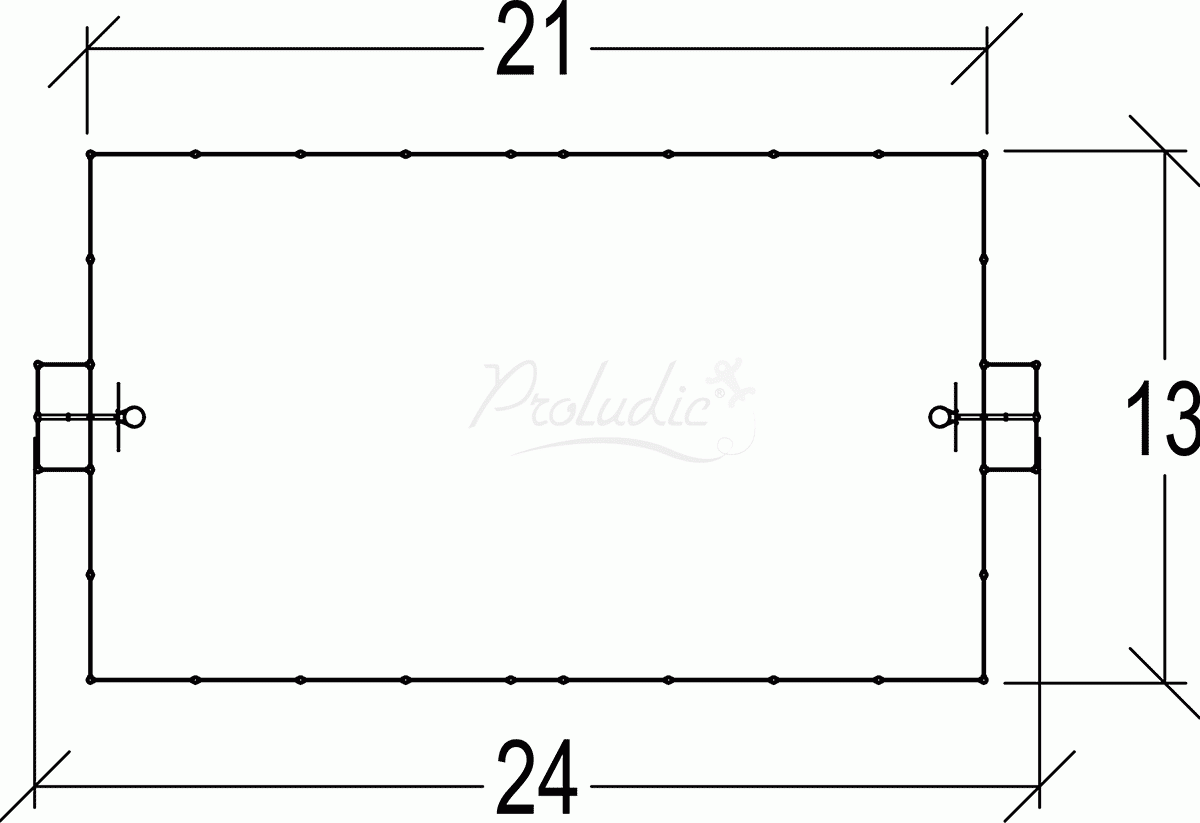 Wielofunkcyjne boisko do gier J22206