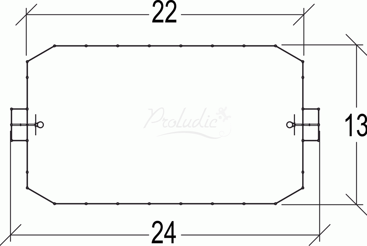 Wielofunkcyjne boisko do gier J22209