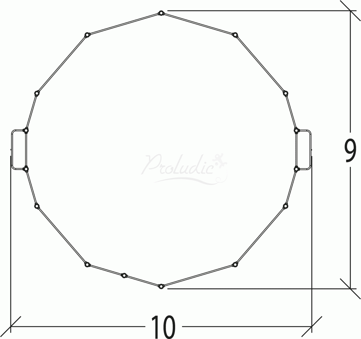 Wielofunkcyjne boisko do gier J22220