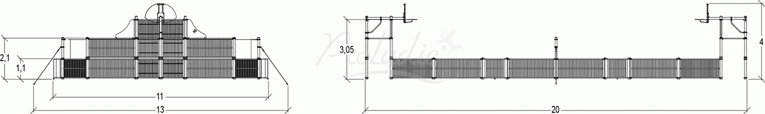 Wielofunkcyjne boisko do gier J22222