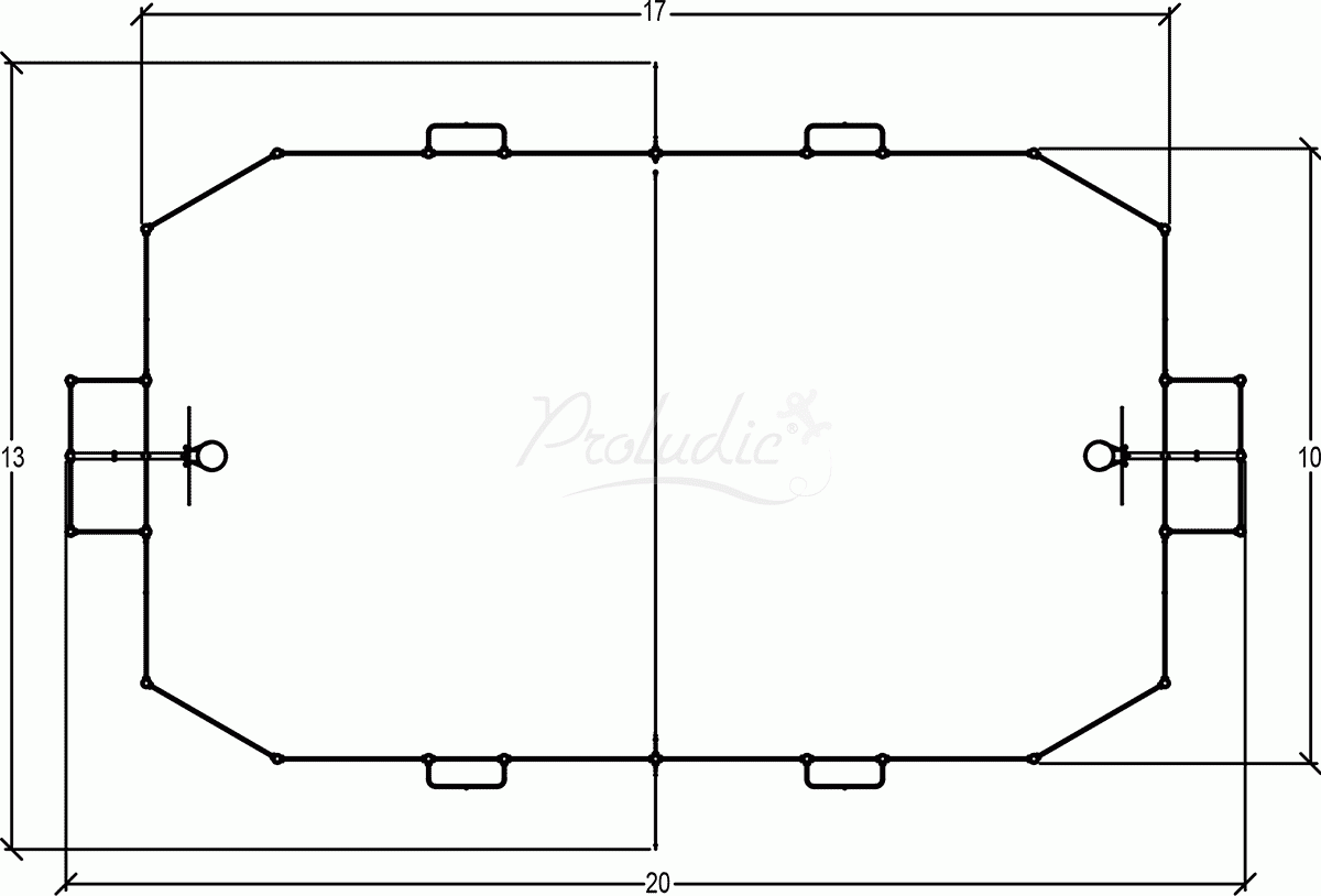 Wielofunkcyjne boisko do gier J22222