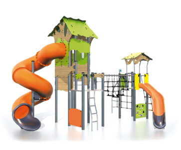 Wioska w lesie J2687