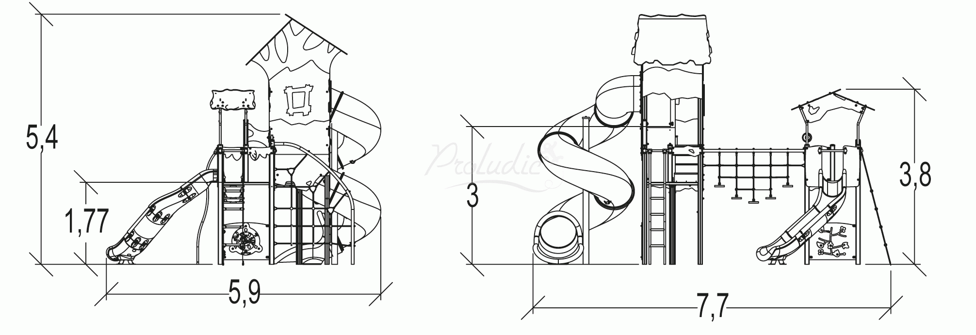 Wioska w lesie J2687 Wioska w lesie J2687
