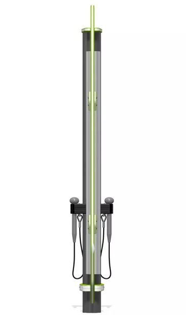 Instrument muzyczny na placu zabaw