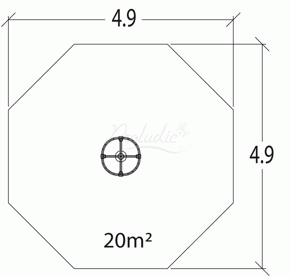 Wisząca kierownica Roll-Up J2591