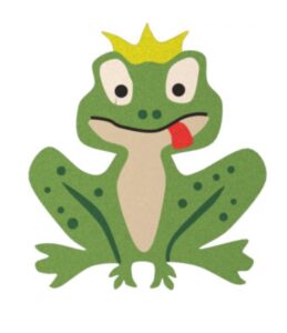 Figura do nawierzchni EPDM "żaba"