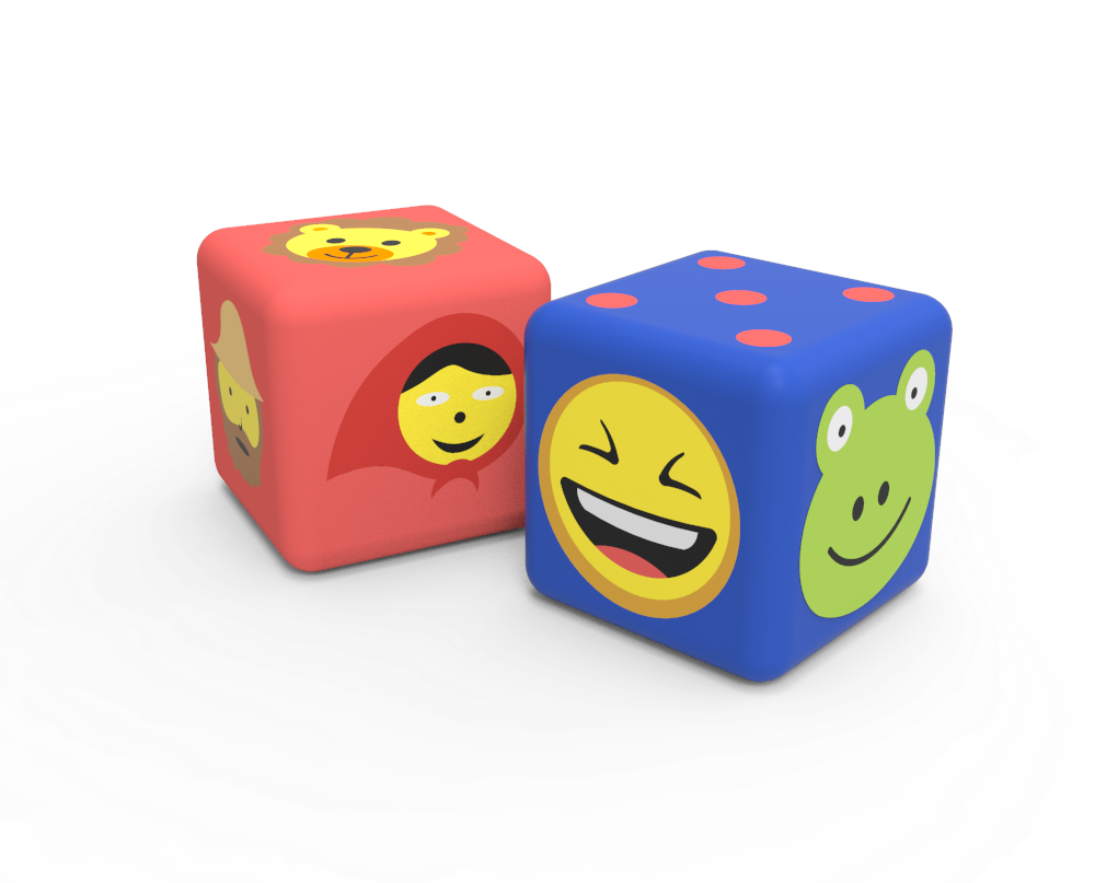 Figura gumowa na plac zabaw Sześcian Gumowy