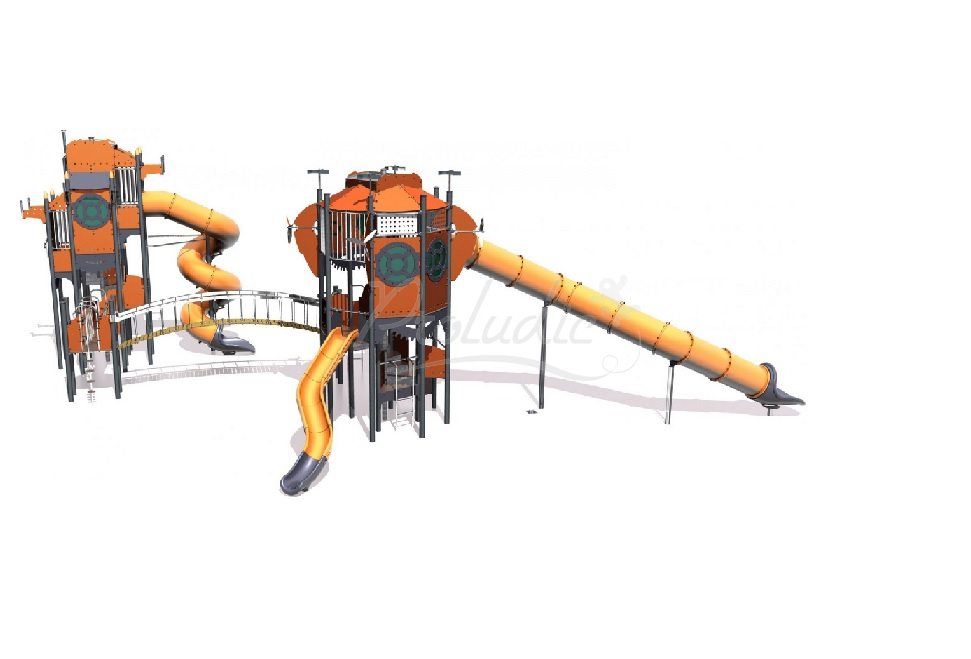 Zestaw Metropolis - zjeżdżalnia polipropylen J47102P Zestaw Metropolis - zjeżdżalnia polipropylen J47102P