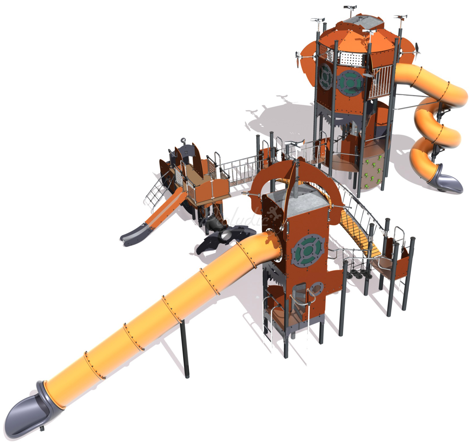 Zestaw Metropolis - zjeżdżalnie polipropylen J47103P Zestaw Metropolis - zjeżdżalnie polipropylen J47103P