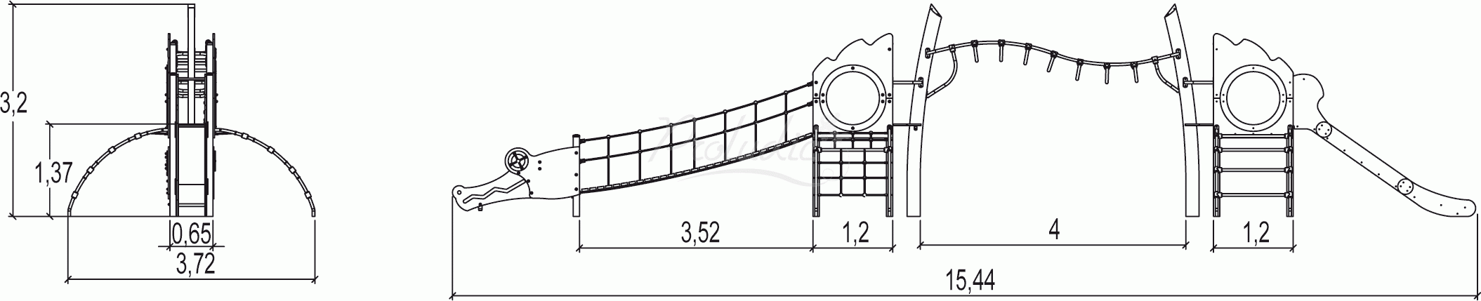 Krokodyl J2771 Krokodyl J2771