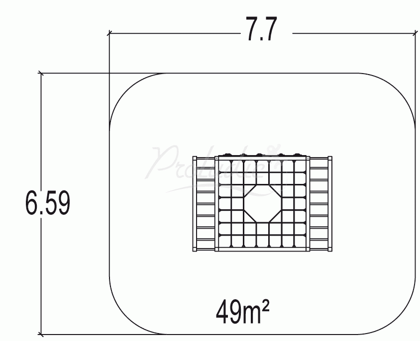 Kącik gimnastyczny J1608