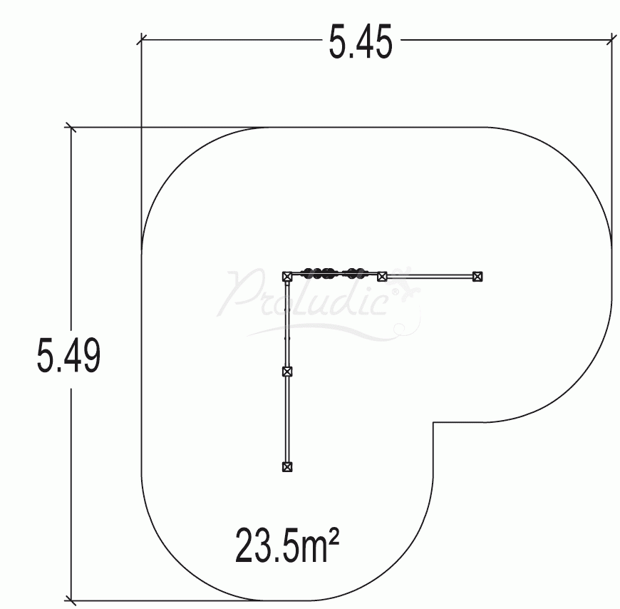 Kącik gimnastyczny J1662