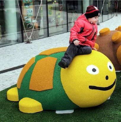 Figura gumowa na plac zabaw Żółw Figura gumowa na plac zabaw Żółw