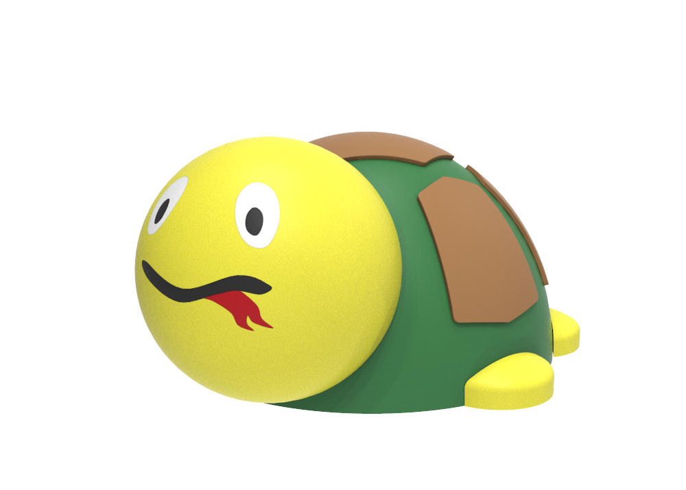 Figura gumowa na plac zabaw Żółw Figura gumowa na plac zabaw Żółw