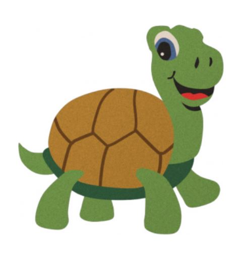 Figura do nawierzchni EPDM "żółw" Figura do nawierzchni EPDM "żółw"