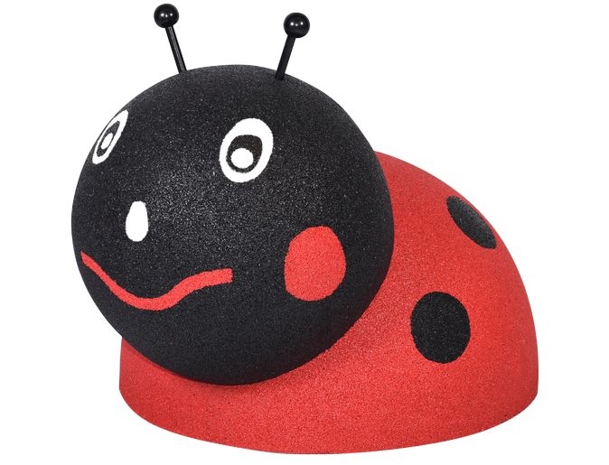 Gumowa figura na plac zabaw Mini Biedronka Gumowa figura na plac zabaw Mini Biedronka