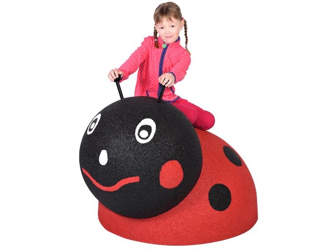 Gumowa figura na plac zabaw Mini Biedronka Gumowa figura na plac zabaw Mini Biedronka