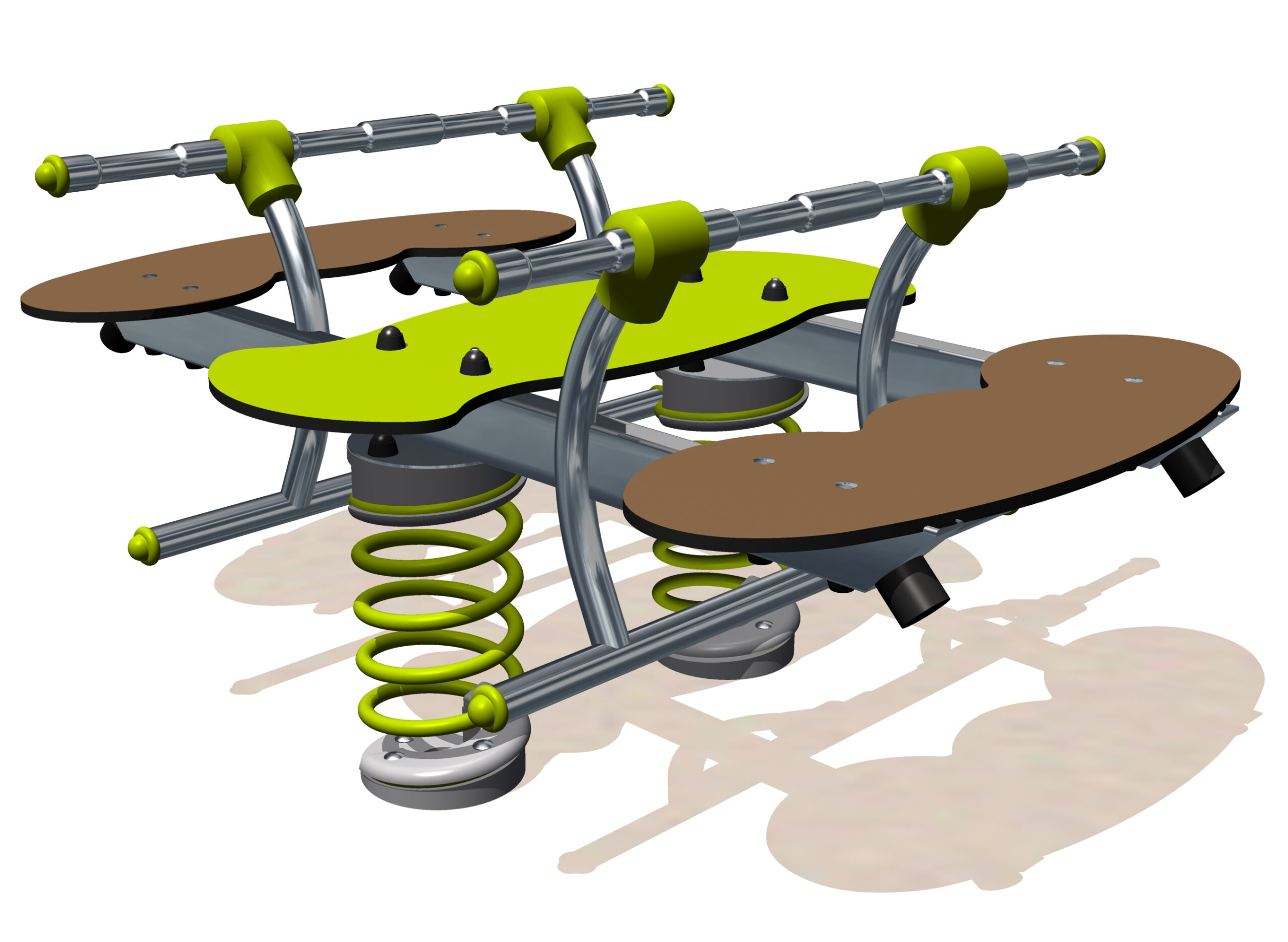 Bujak sprężynowy na plac zabaw Czwórka J830 Bujak sprężynowy na plac zabaw Czwórka J830