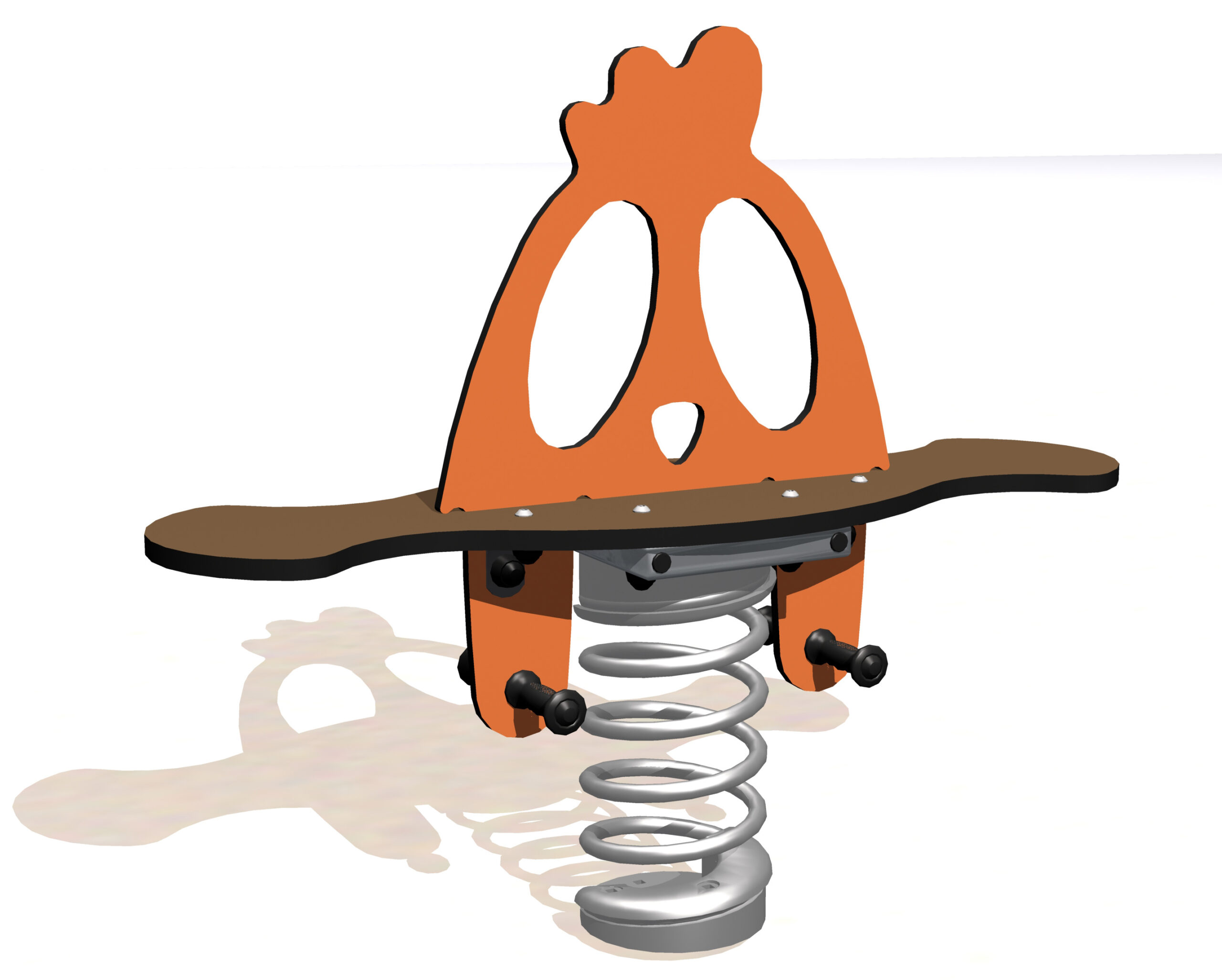 Bujak sprężynowy na plac zabaw Kura J838 Bujak sprężynowy na plac zabaw Kura J838