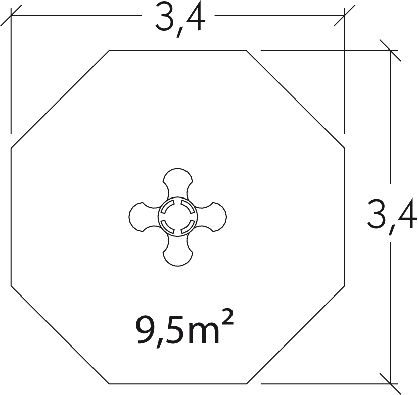 Bujak Sprężynowy Gwiazdka J839 Bujak Sprężynowy Gwiazdka J839