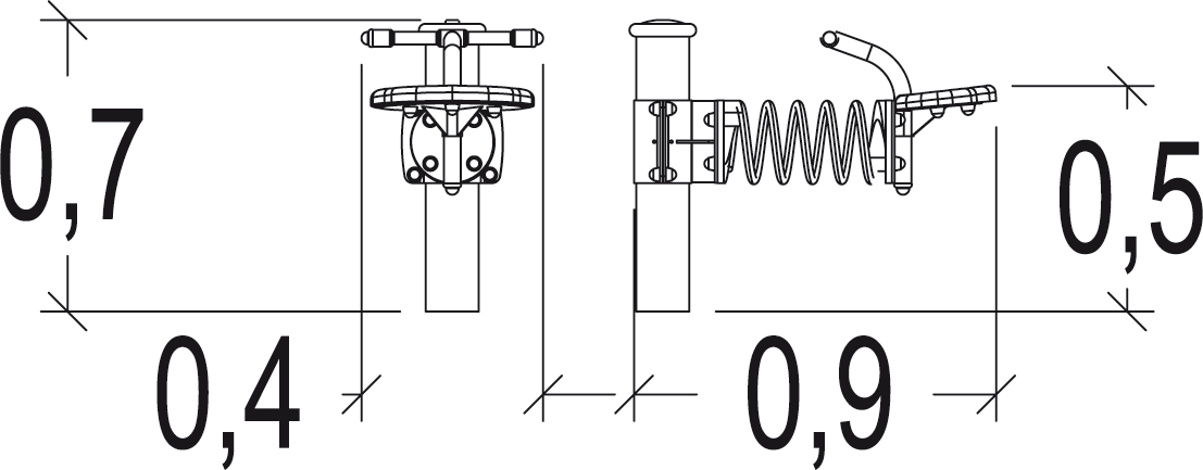 BUJAK J868 - WYMIARY