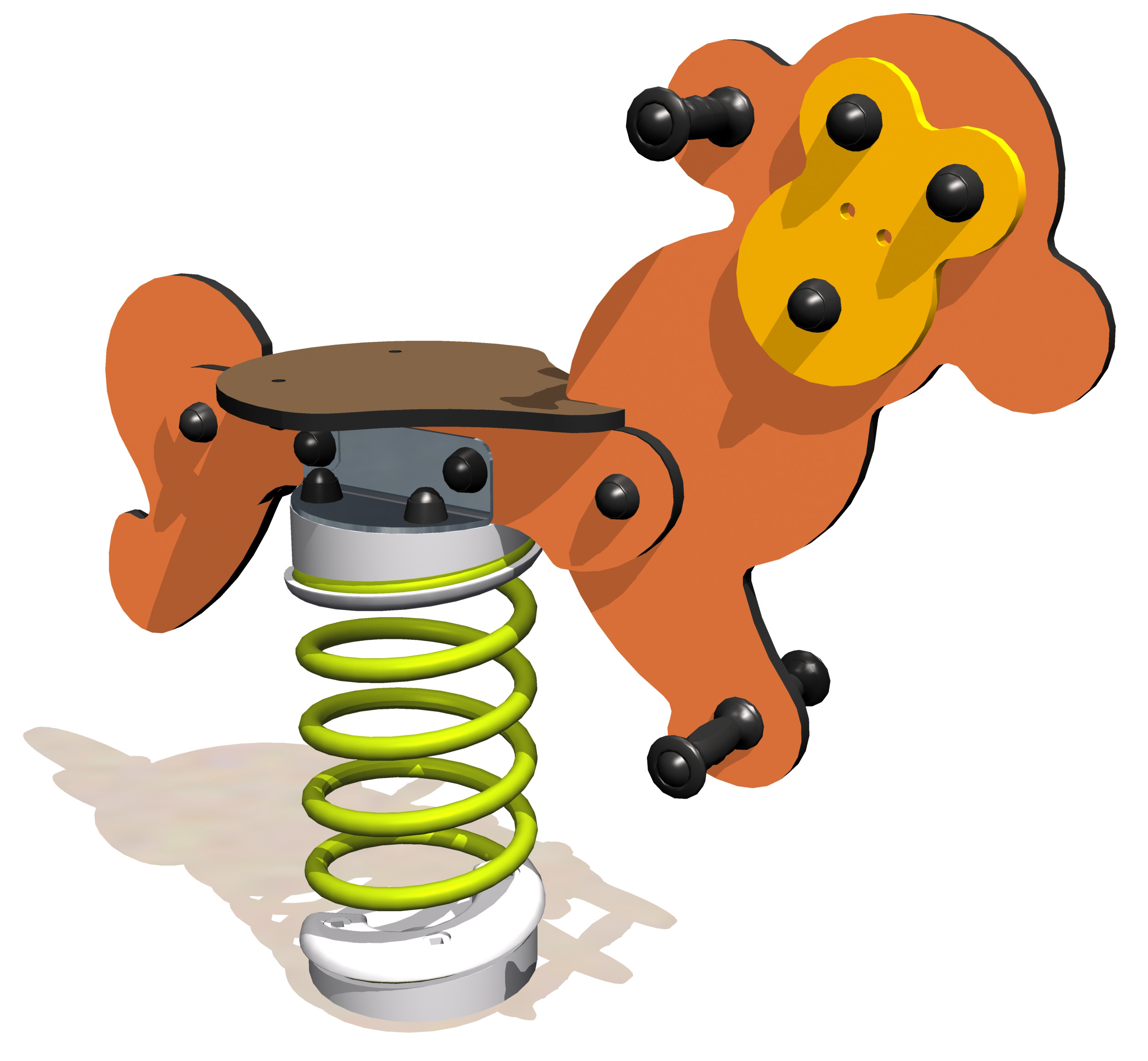 Bujak sprężynowy Małpka Monika J843 Bujak sprężynowy Małpka Monika J843