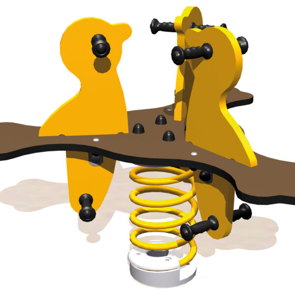 Bujak sprężynowy trzyosobowy Kurczaczki J846