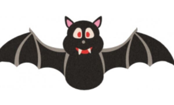 Figura do nawierzchni EPDM "czarny nietoperz"