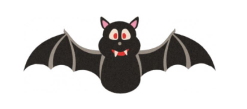 Figura do nawierzchni EPDM "czarny nietoperz" Figura do nawierzchni EPDM "czarny nietoperz"