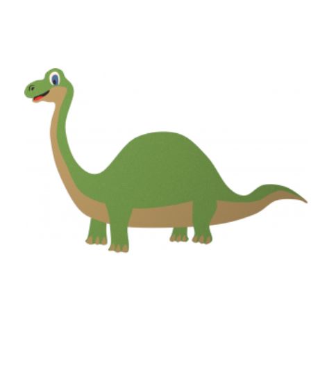 Figura do nawierzchni EPDM "dinozaur"