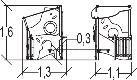 Domek zabawowy J222 Domek zabawowy J222