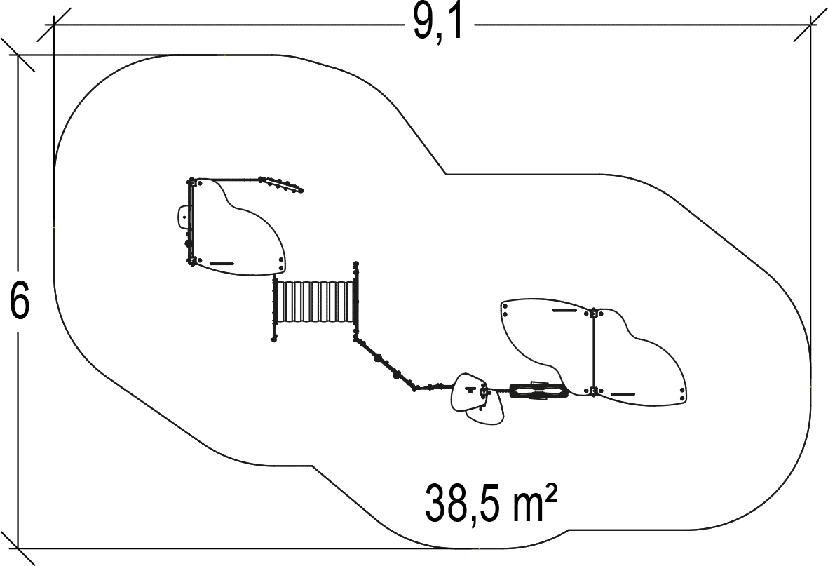 Domek zabawowy J225 Domek zabawowy J225