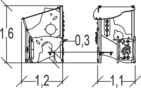 Domek zabawowy J232 Domek zabawowy J232