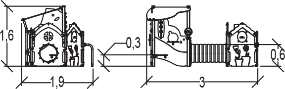 Domek zabawowy J233 Domek zabawowy J233