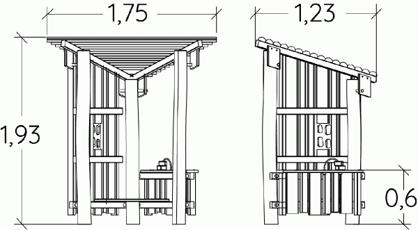 Domek zabawowy J4940