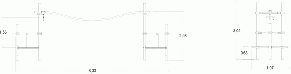Drążkowa przejażdżka Aerospeed J2582M Drążkowa przejażdżka Aerospeed J2582M