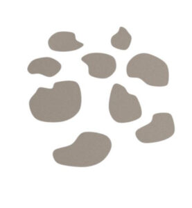 Figura do nawierzchni EPDM kamienia zestaw 9 szt