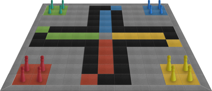 Gra podwórkowa "Chińczyk"