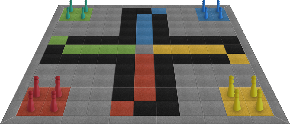 Gra podwórkowa "Chińczyk" Gra podwórkowa "Chińczyk"