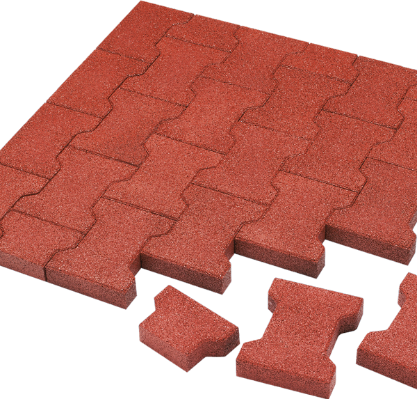 Kostki brukowe gumowe