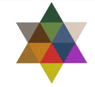 Figura do nawierzchni EPDM "gwiazda do skakania"