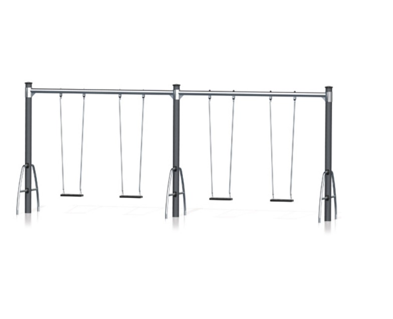 Huśtawka stalowa 4-osobowa J494