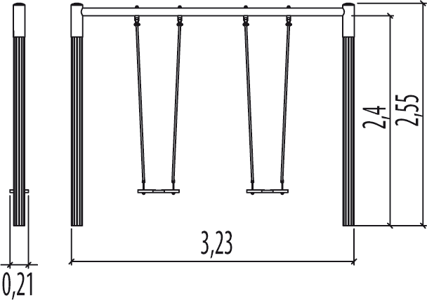 Huśtawka wahadłowa 2
