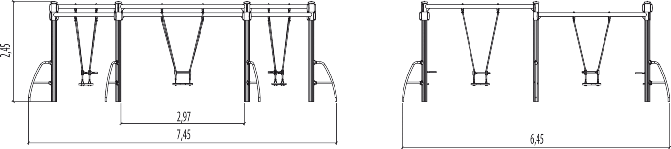Huśtawka wahadłowa J483