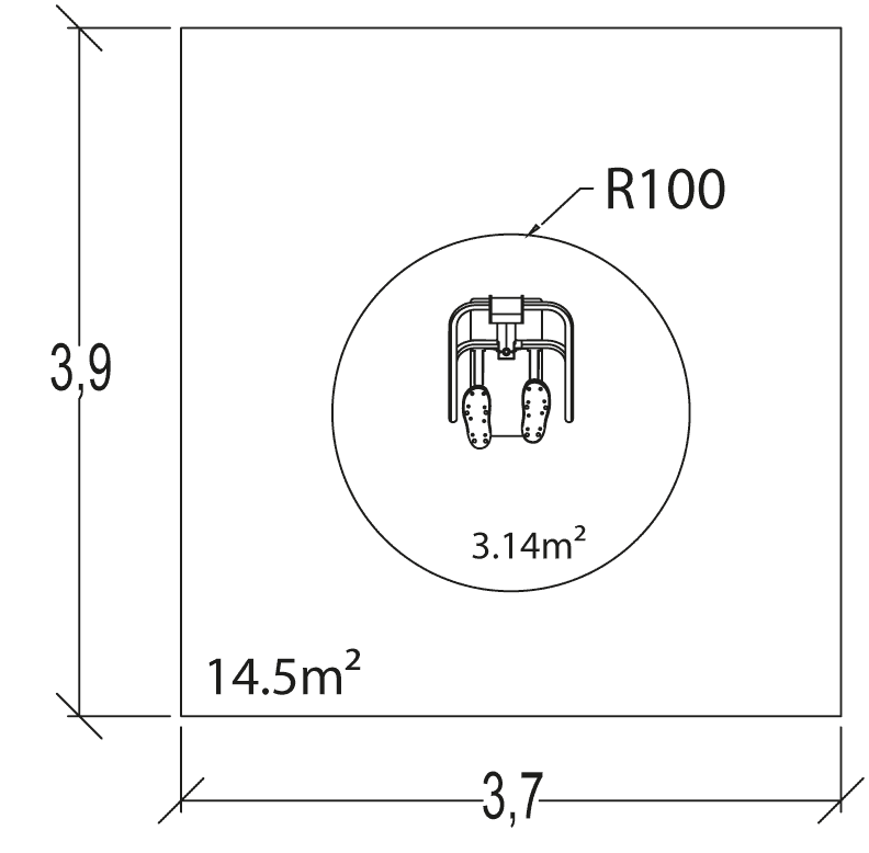 Hydrauliczny Stepper Urbanix R37-UBX-292B